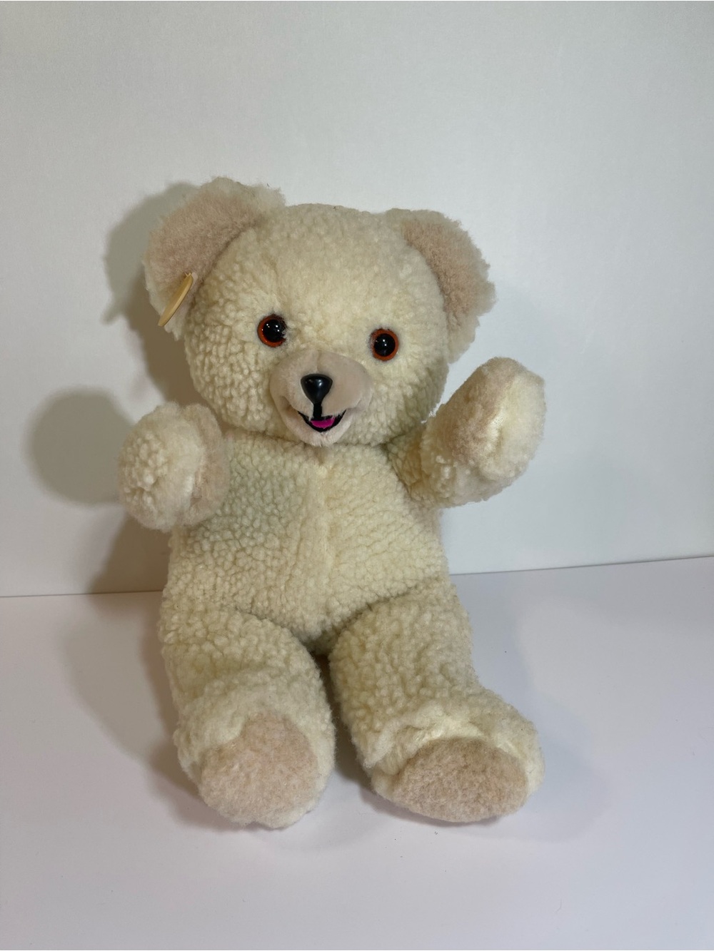 Vintage Russ 1986 Snuggle Bear Plush Lever Brothers Fabric Softener Toy 15”-20”